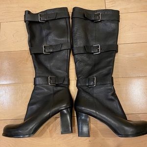 Via Spiga black heels noots 7M